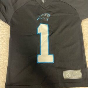 NFL Team Apparel Youth Cam Newton Carolina Panthers Jersey